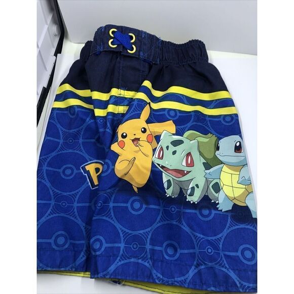 Boys Pokemon Swim Trunks Size XS Nice 17" - Picture 4 of 12